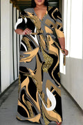 Golden Girl Long Dress - La’Shays Large & Lovely Closet