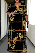 Golden Girl Long Dress - La’Shays Large & Lovely Closet