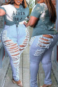 Rip Me Out The Jeans Plus Size - La’Shays Large & Lovely Closet