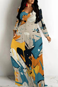 Splash Of Faith Maxi Dress - La’Shays Large & Lovely Closet