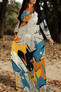 Splash Of Faith Maxi Dress - La’Shays Large & Lovely Closet